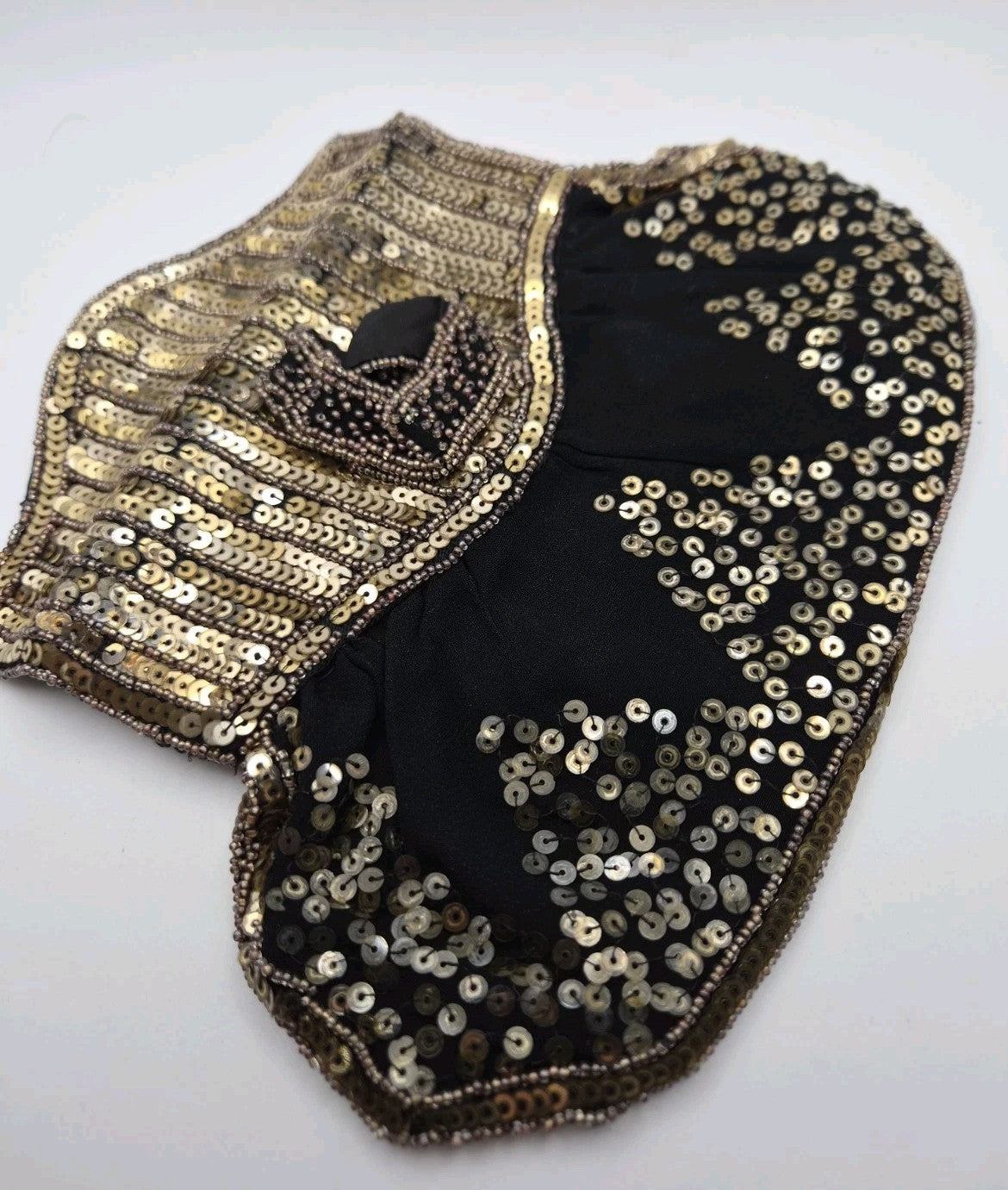 vintage Belgium Art Deco sequin evening purse16
