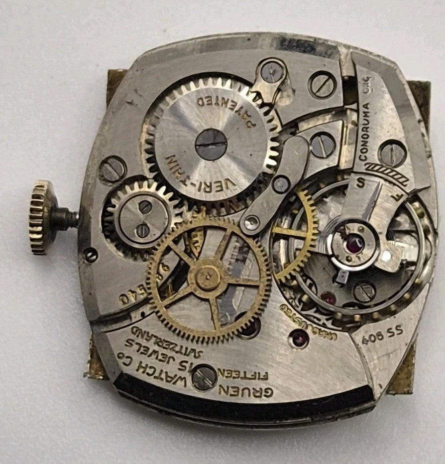 Gruen Veri-Thin Mens Doctors Watch4