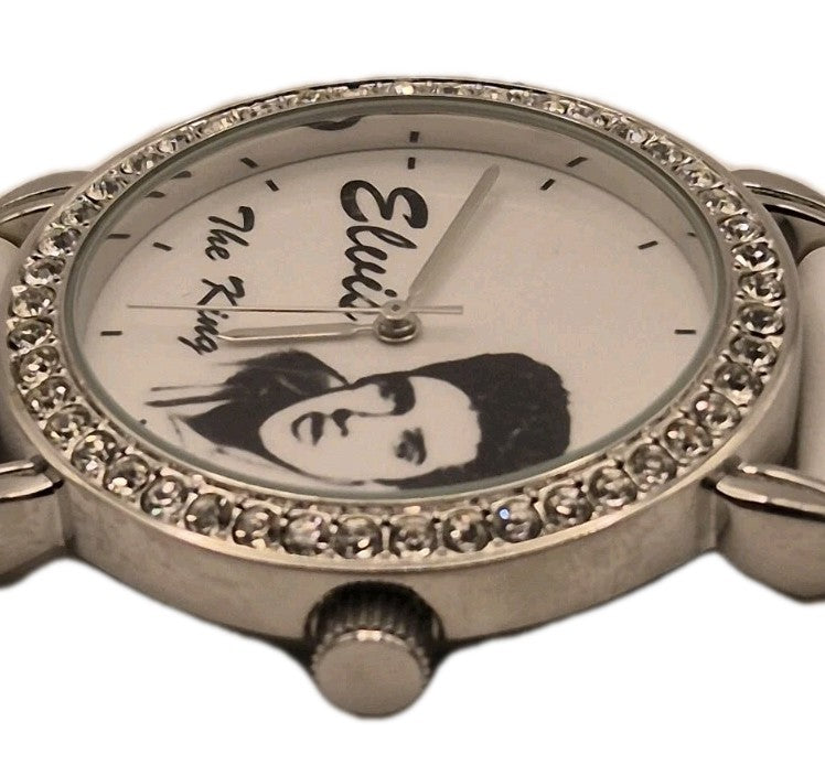 Elvis the king watch Zeon Brand New Tin Forever The King Watch 11