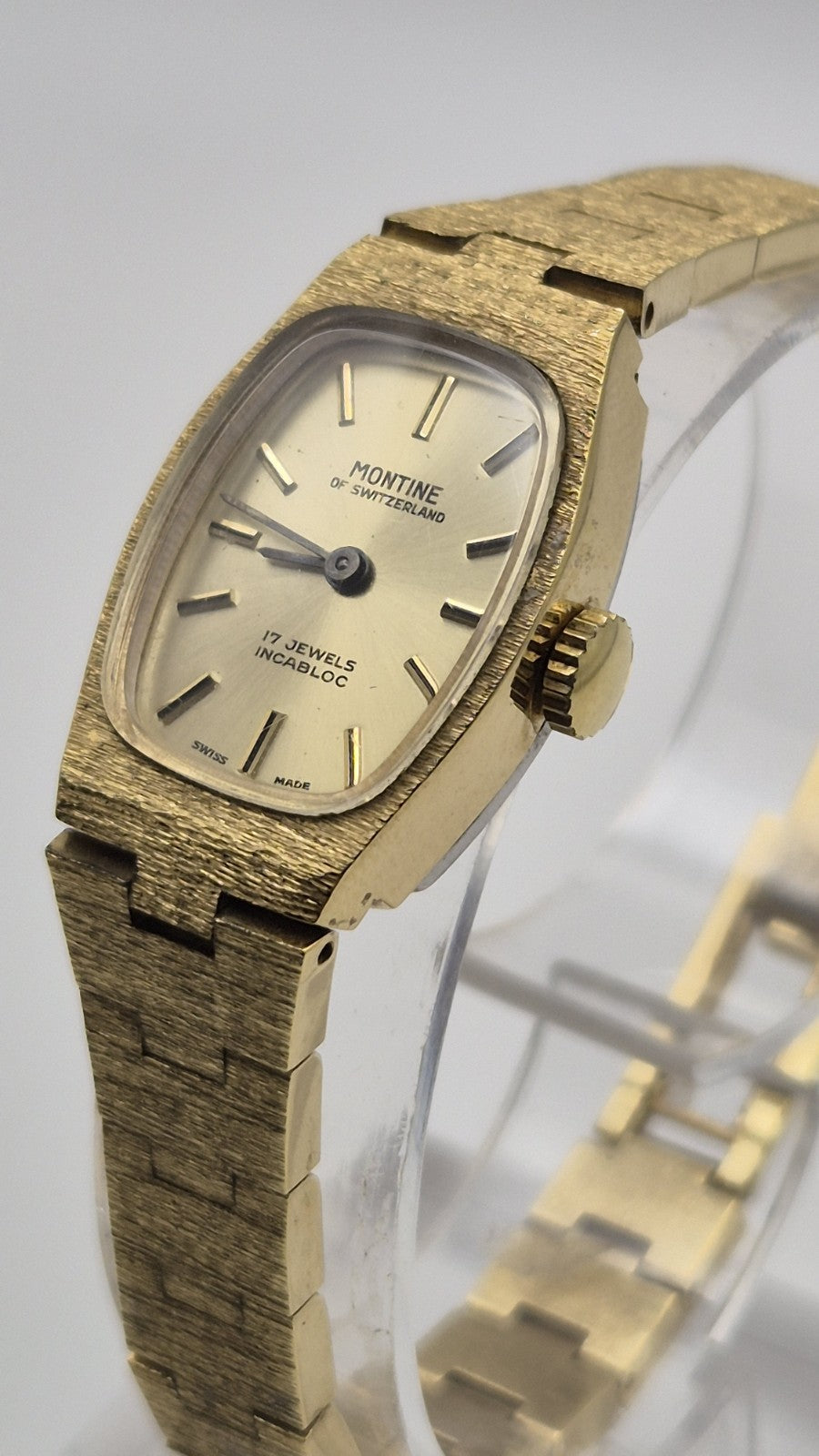  Ladies Montine Vintage Swiss Watch - 17 Jewels Incabloc - excellent8