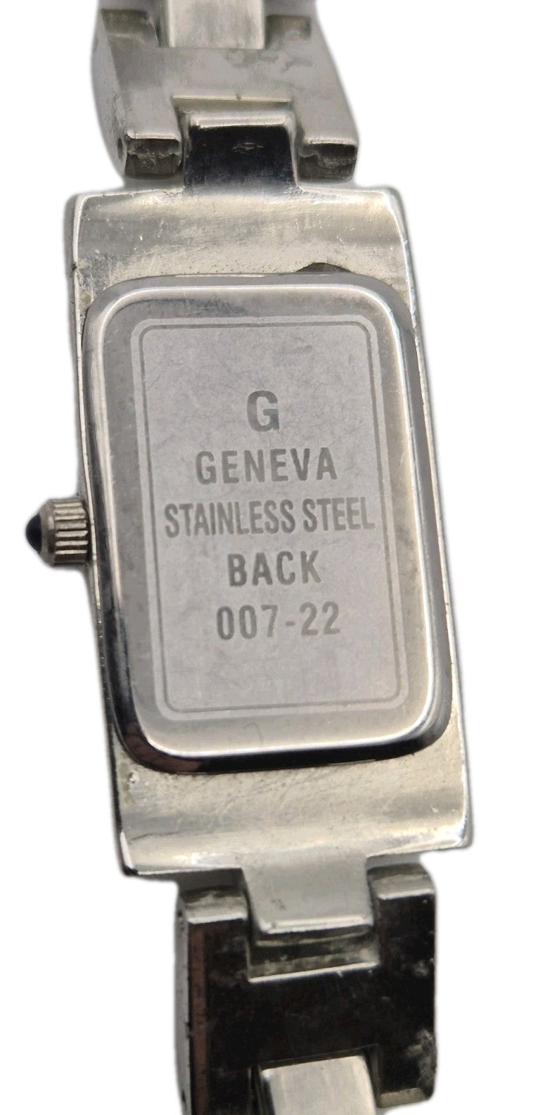 Geneva women's silvertone quartz watch11