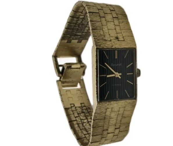 Vintage Accurist Gold Plated 17 Jewels Mechanical Ladies Watch0
