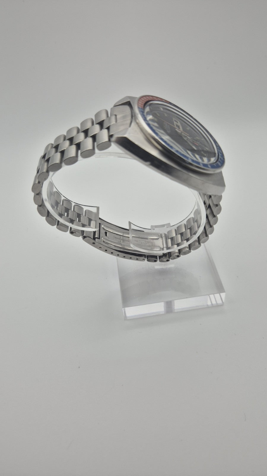Seiko Pogue  6139-6002 , Steelux bracelet1