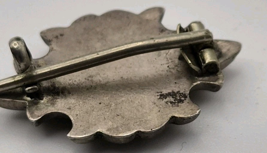 antique Victorian Scottish  pebble  brooch8