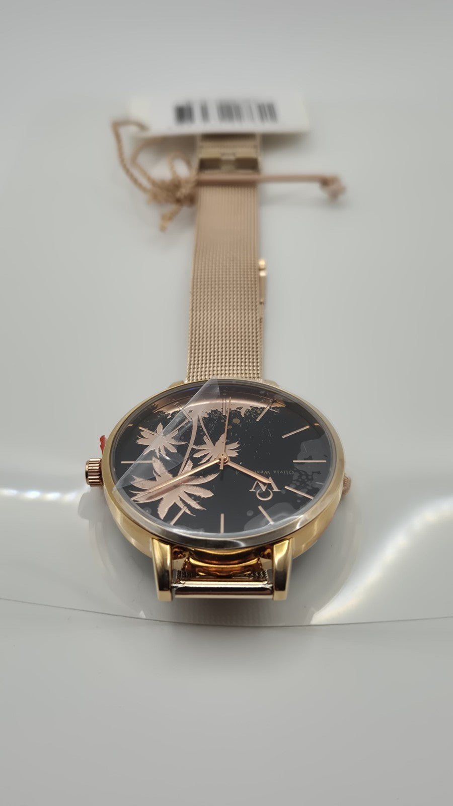 Olivia Westwood  Analog Watch STEEL ROSE9