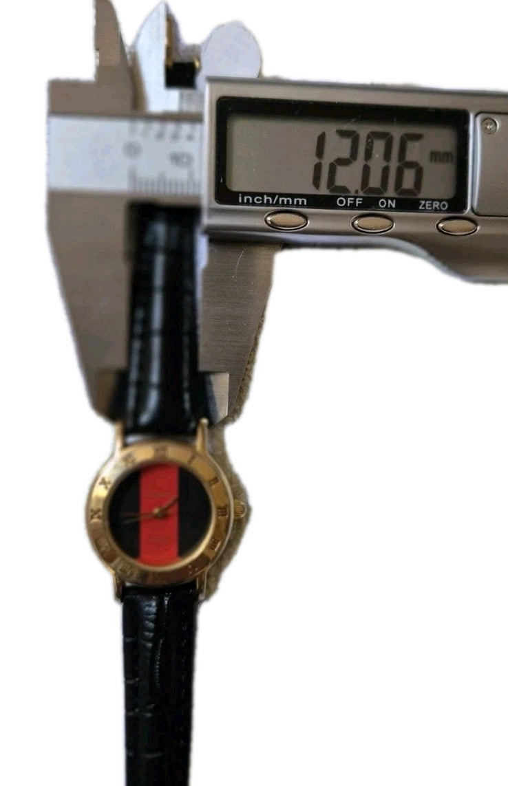 Citron Quartz Watch With Leather Strap Working With New Battery6