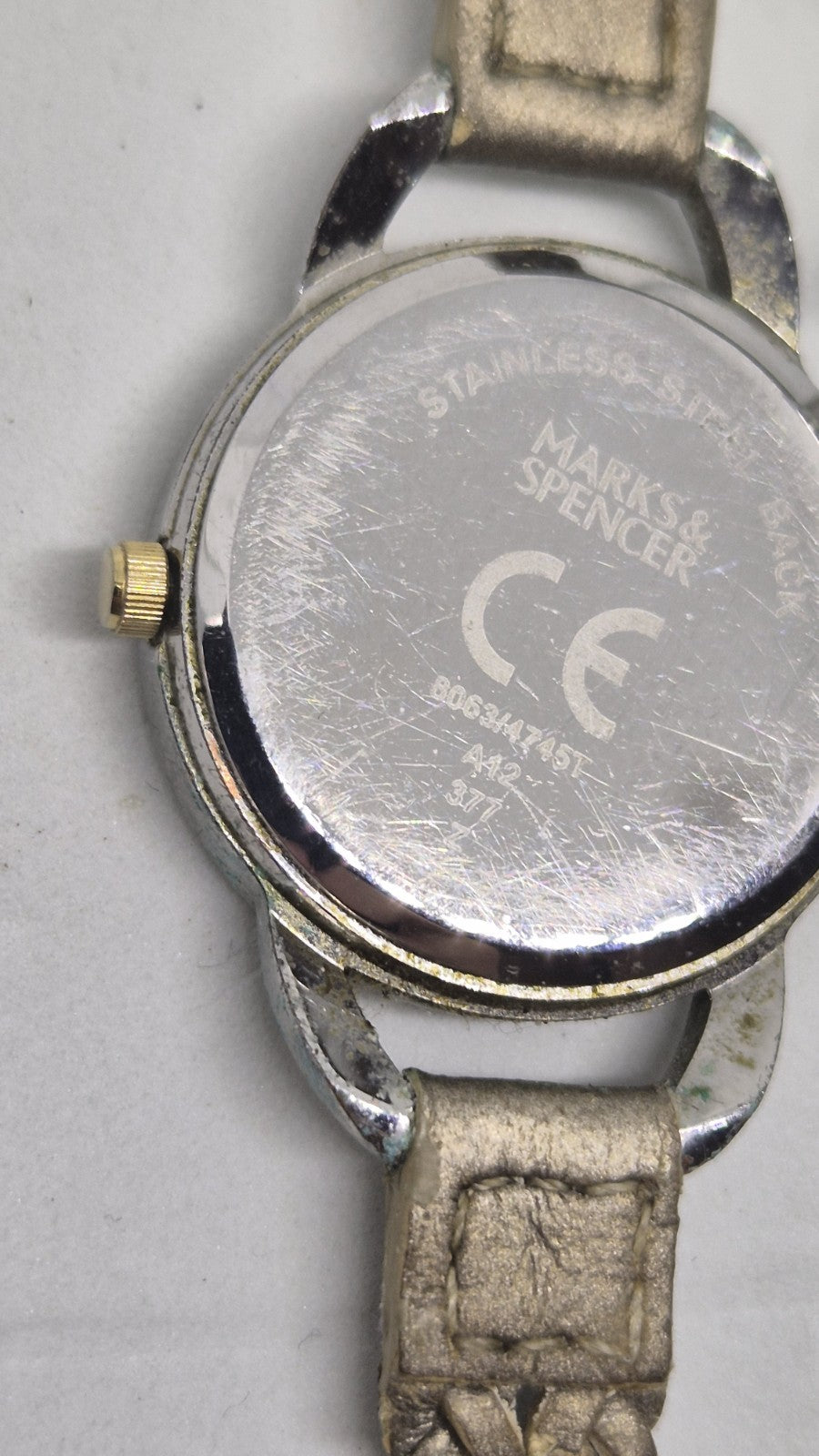 Marks And Spencer Silver And Gold Tone Ladies Watch7