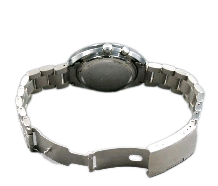 Vintage SEIKO Bell-Matic 4006-7000 Alarm Silver Men AT Watch2