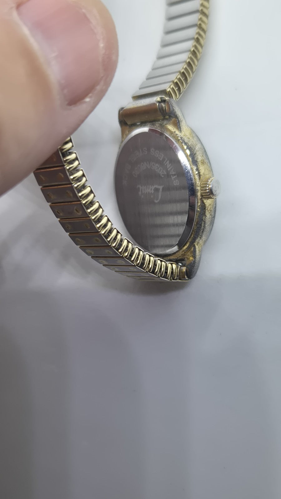 Limit Ladies Gold Expanding Bracelet White Dial Watch 2035/N60307