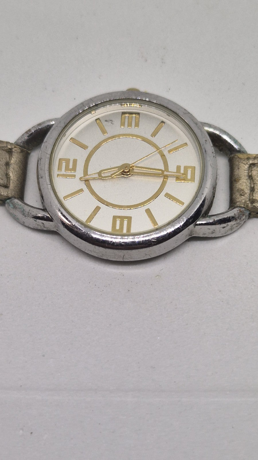 Marks And Spencer Silver And Gold Tone Ladies Watch1