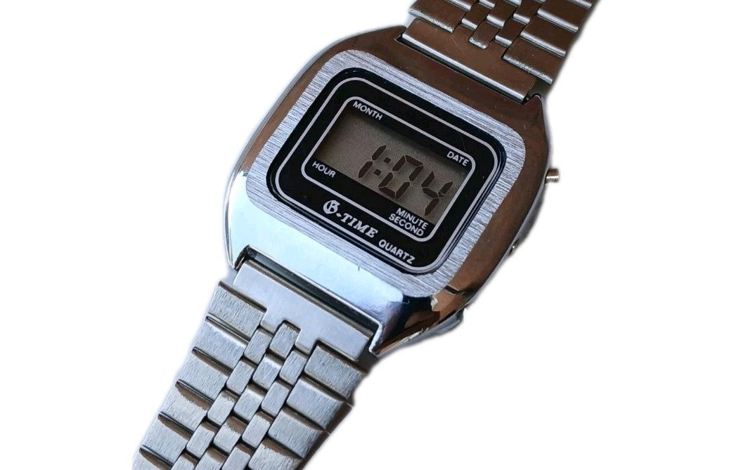 Beltime Digital Stainless Steel Watch New Old Stock Full Working1