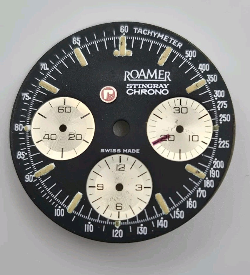 Roamer Stingray Valjoux 72  726 Case Set And Bracelet No Moverment2