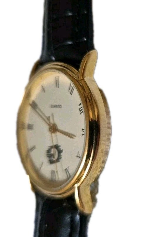 Gild Tone "G" Watch Face Quartz Movement Roman Numerals2