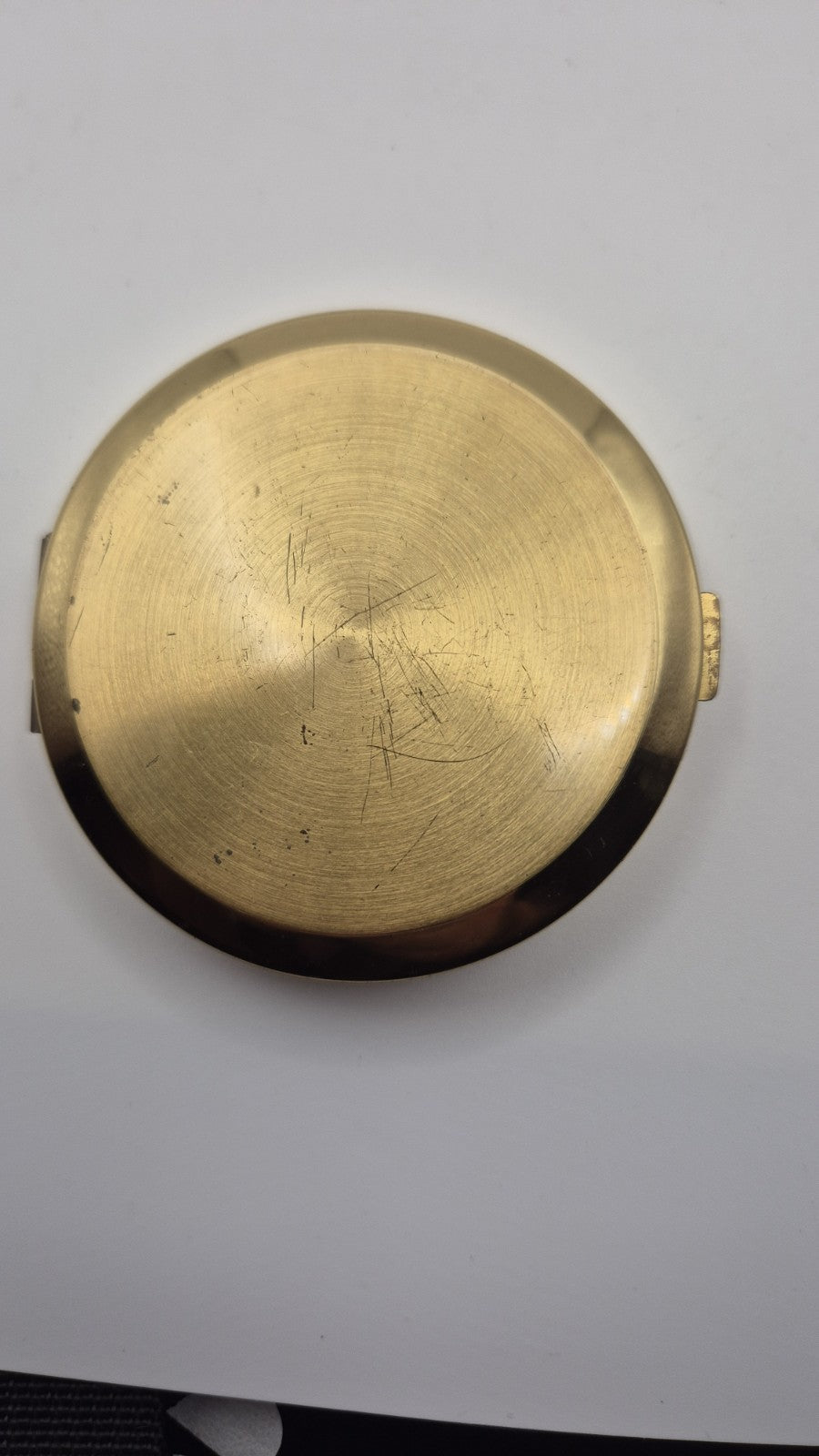 Vintage Mother of Pearl ship compact mirror8
