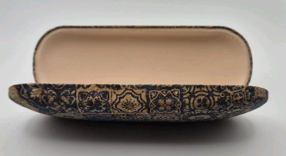 Hard Cork Eyeglass Case: Colorful  Sunglasses Protection1