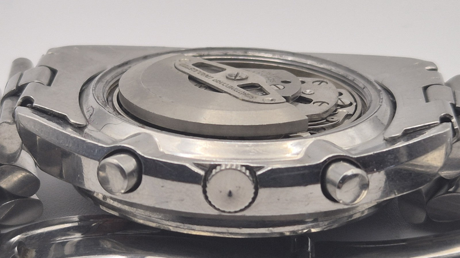 Seiko Pogue  6139-6002 , Steelux bracelet16