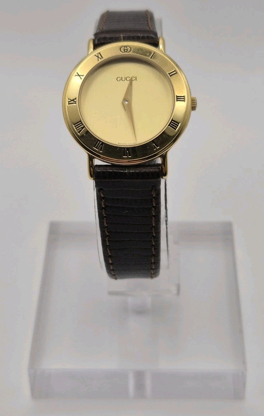 GucciGold 3000.2.L A new strap and a new battery1