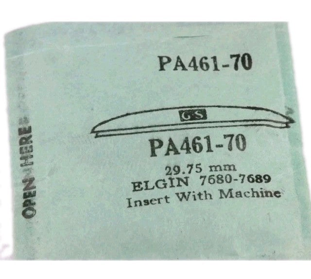 Watch Crystal GS461-70 Elgin 7680-7689 - Unused2