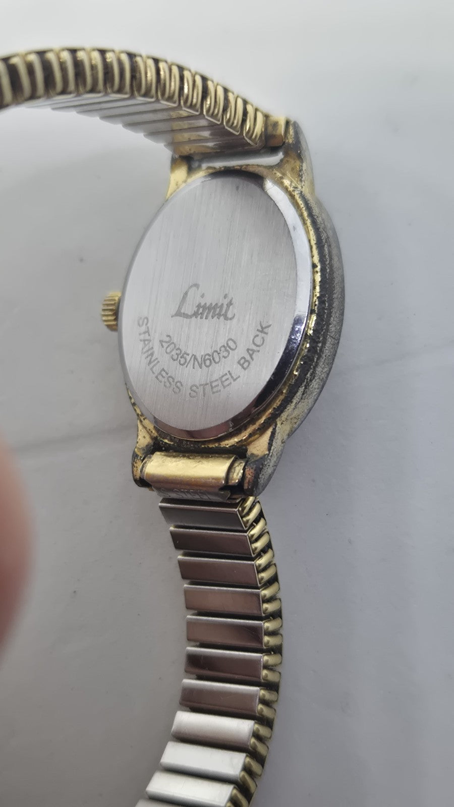 Limit Ladies Gold Expanding Bracelet White Dial Watch 2035/N60306