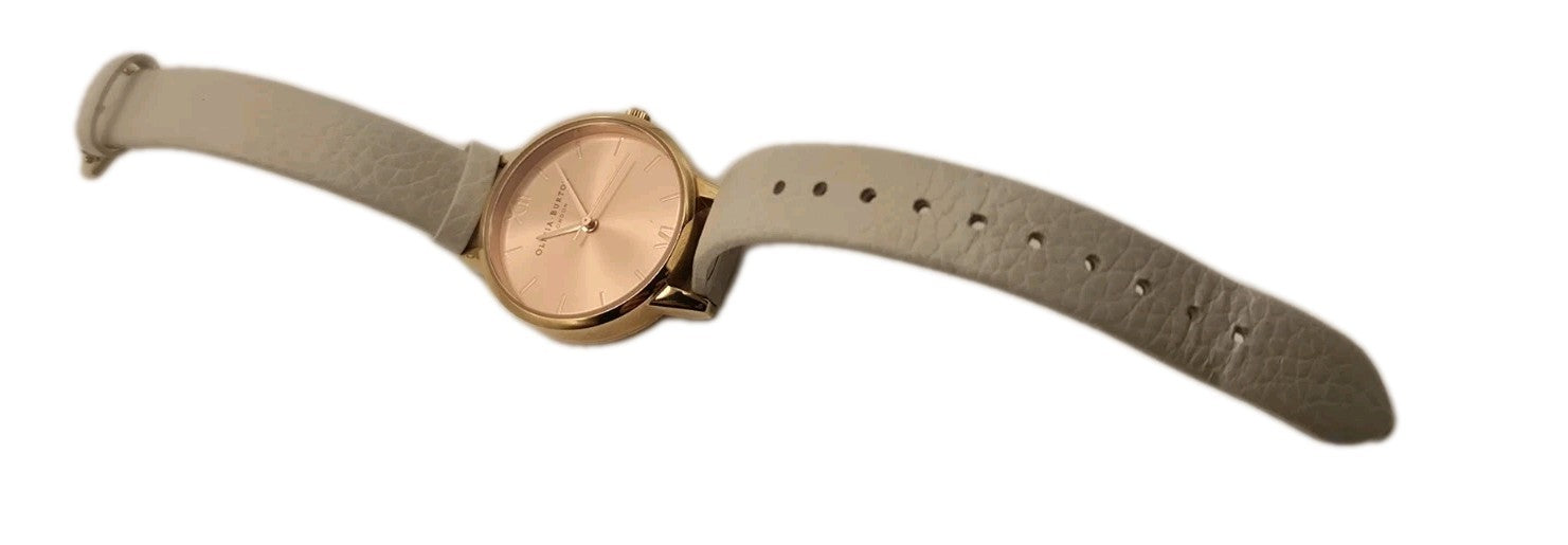 Olivia Burton big dial Pink and Rose Gold Coloured  watch6