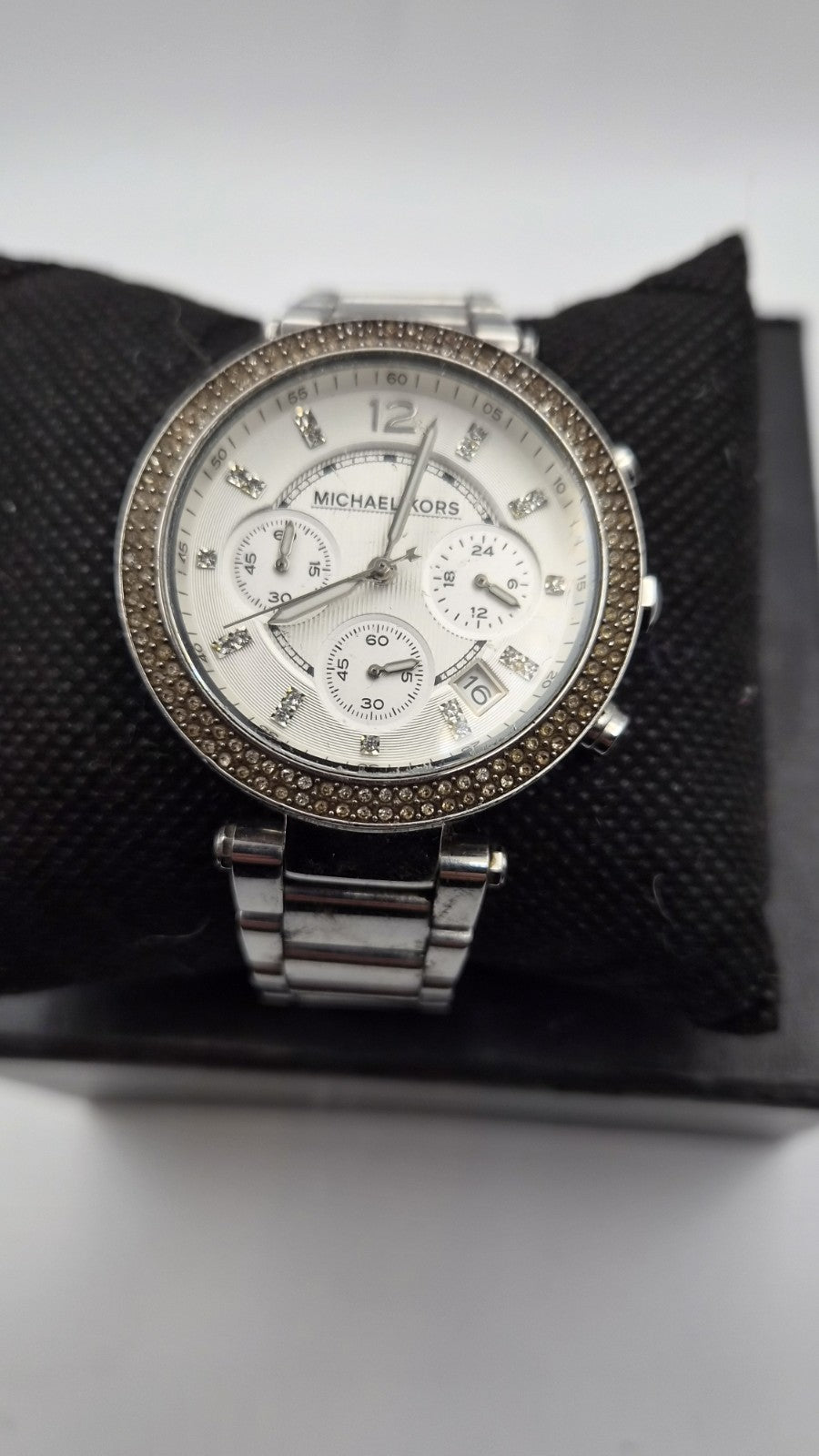 Michael Kors MK5353 Ladies Parker Chronograph Date Watch2