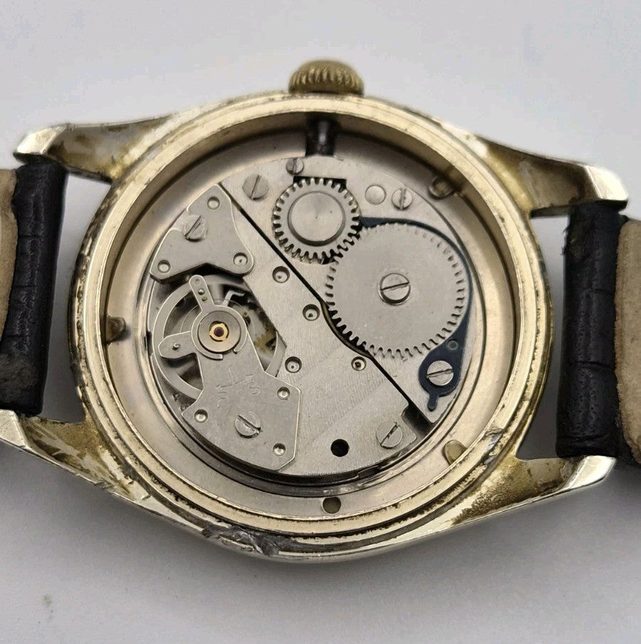 Vintage Services 5 Jewels Shockproof Date Manual Wind Watch 34mm 1960s19