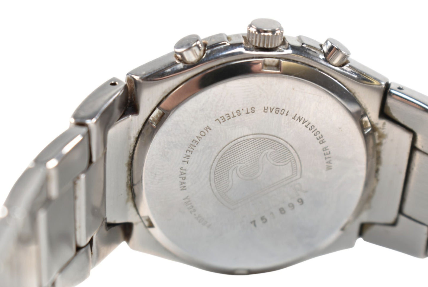 Pulsar Chronograph 100m stainless steel watch2