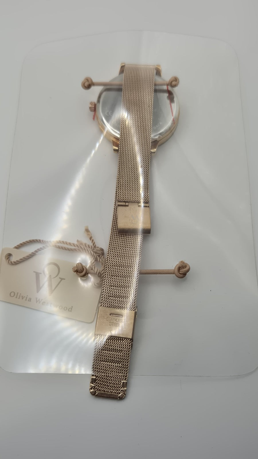 Olivia Westwood  Analog Watch STEEL ROSE11