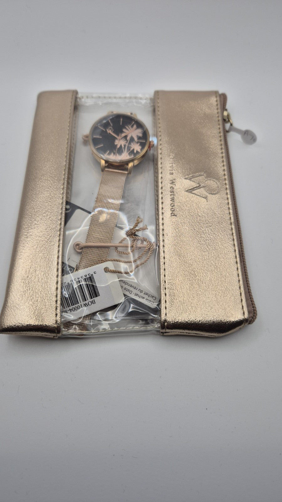 Olivia Westwood  Analog Watch STEEL ROSE1