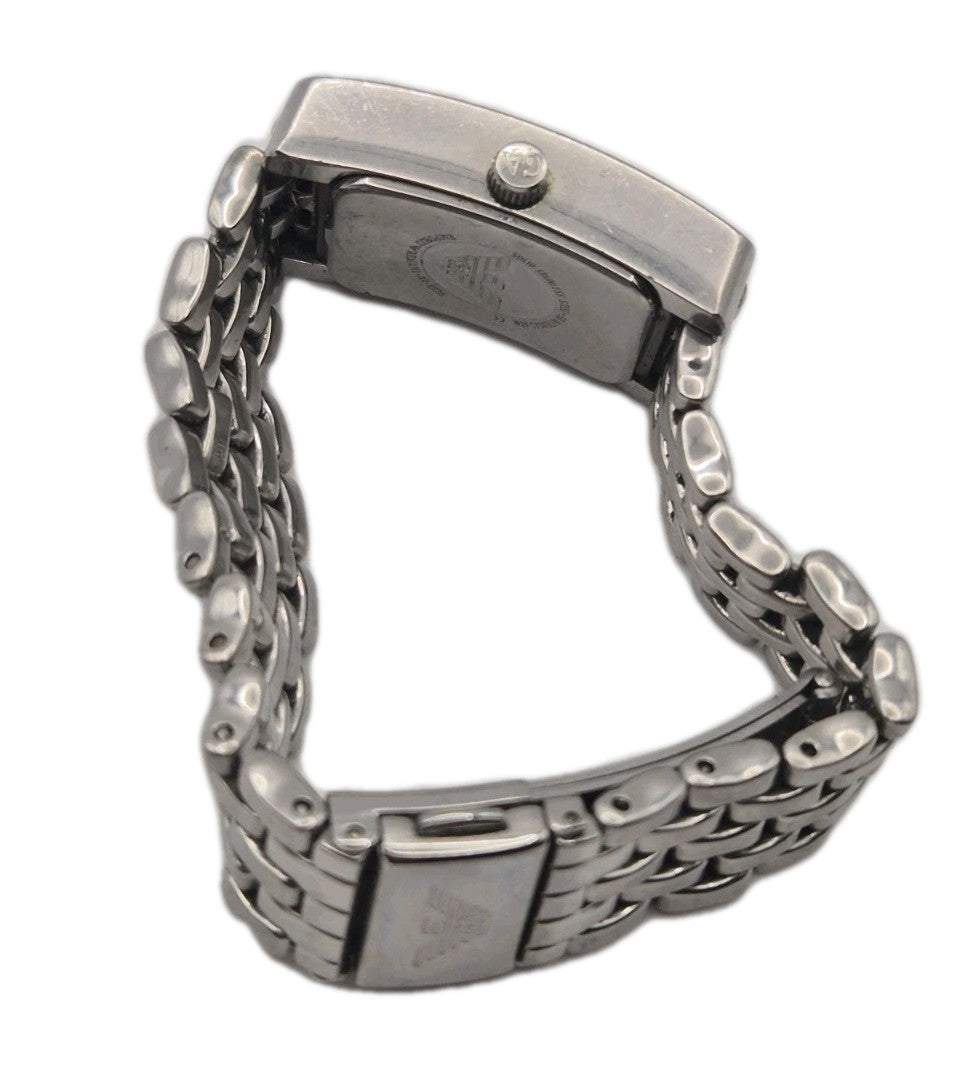 Emporio Armani AR-0126 Silver Tone Quartz Analog Casual Wristwatch6