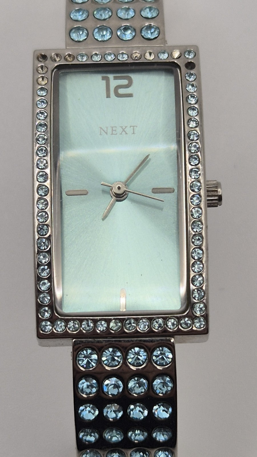 Next Women's Silver and Blue Watch0