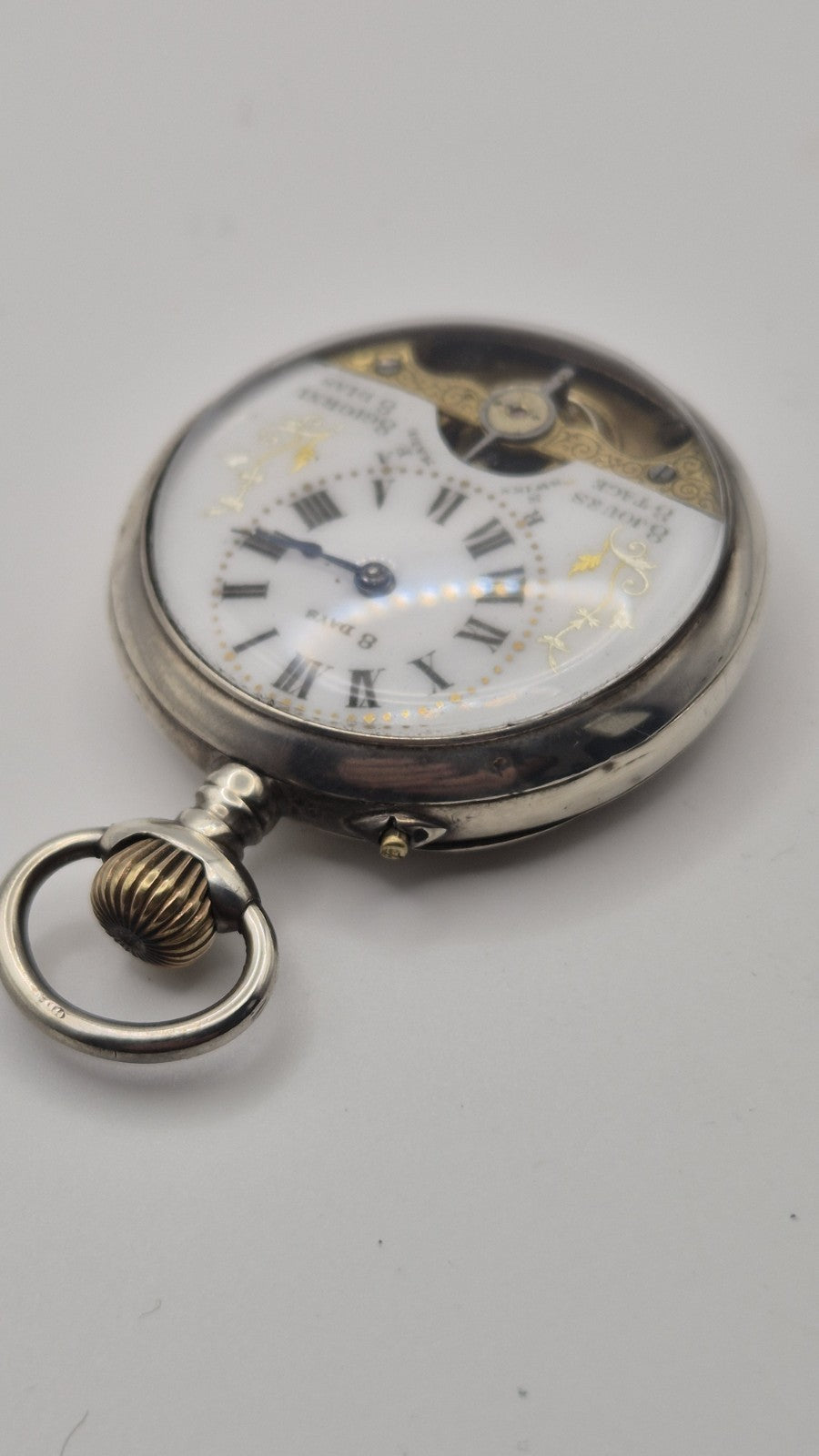 WORKING Hebdomas 8 day pocket watch Working4