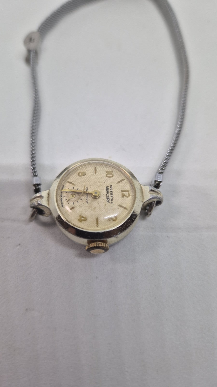 Vintage Ingersoll Mercury  Ladies Mechanical  with Seconds Hand Untested Watch2