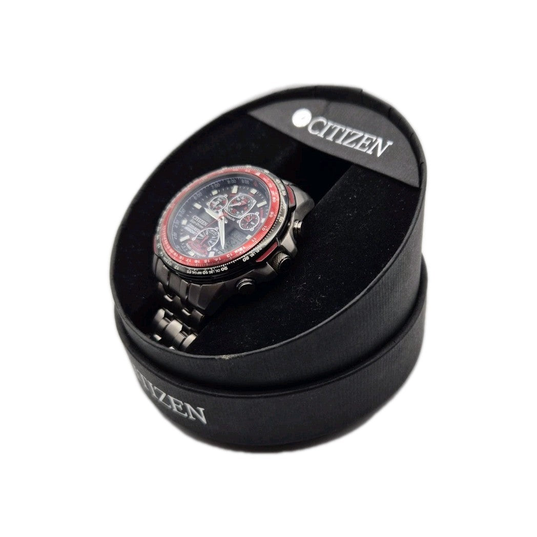 Citizen Skyhawk A-T Red Arrows JY011055E Black Dial Radio Controlled Wrist Watch4