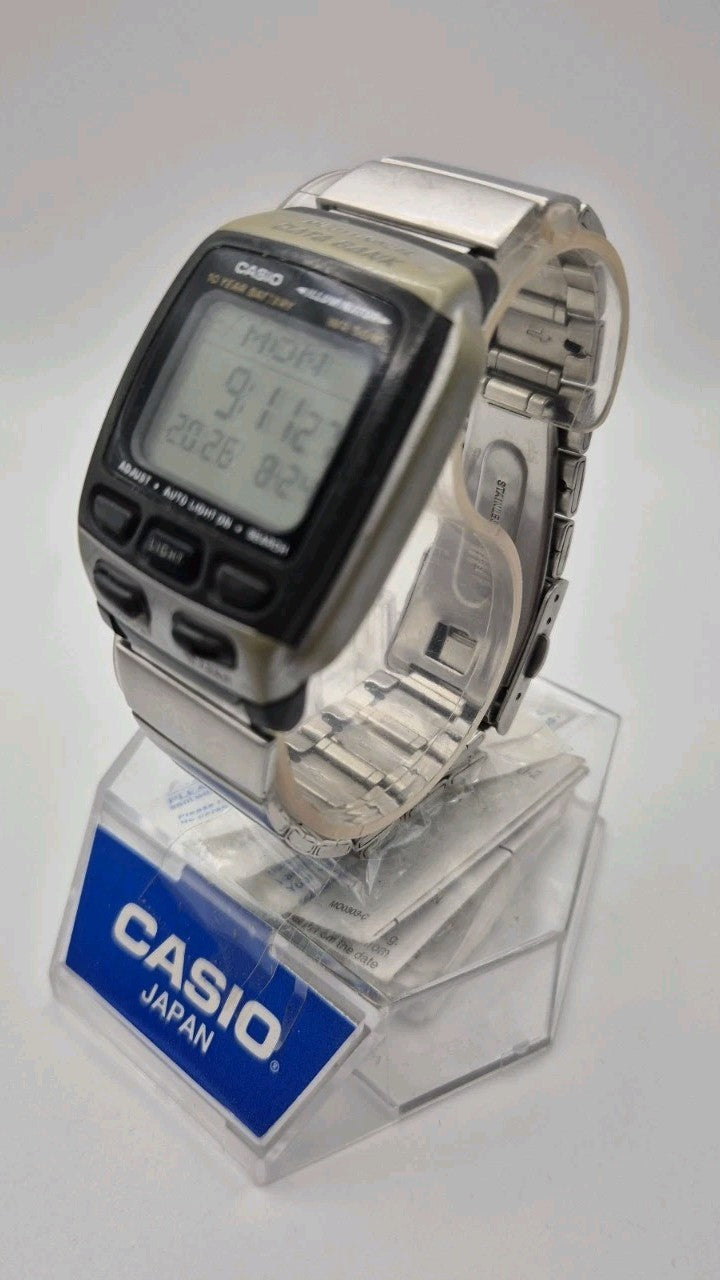 Casio DB-37H 2524 Multi Lingual Data Bank Illuminator Vintage Watch8