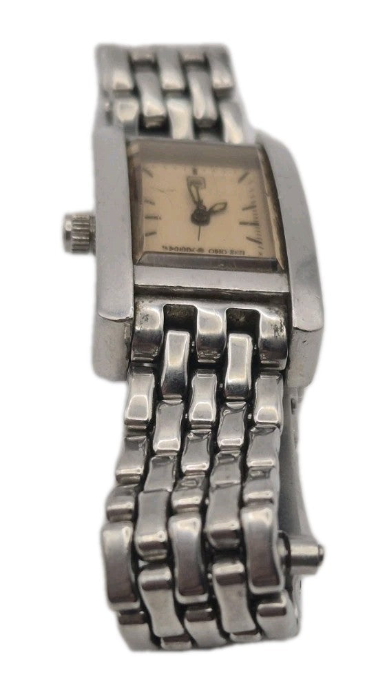 Emporio Armani AR-0126 Silver Tone Quartz Analog Casual Wristwatch4