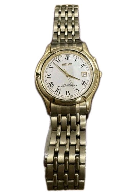 SEIKO Kinetic 5M22-7A60 Mens Watch Automatic0
