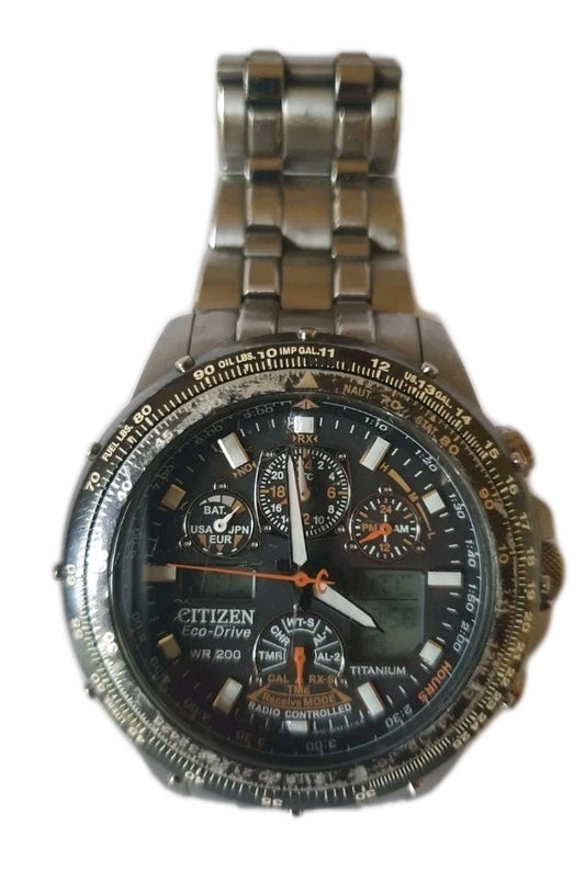 Citizen Skyhawk A-T U600 Eco-Drive wrist watch0