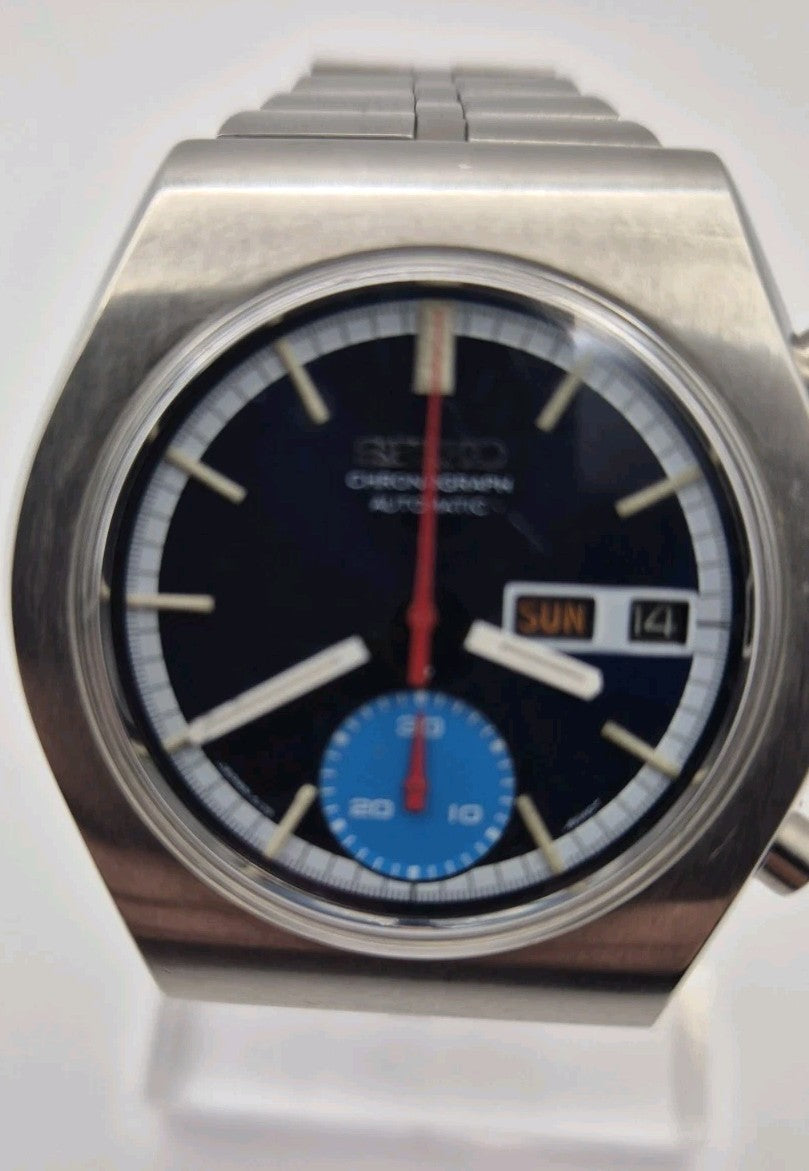 Seiko - Chronograph, ref. 6139-8020 Blue Eye1