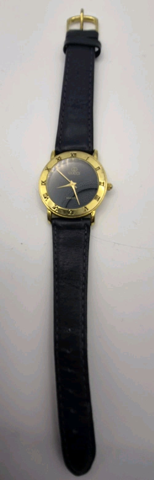 vintage Gucci 2035  21 gold plated quartz watch8