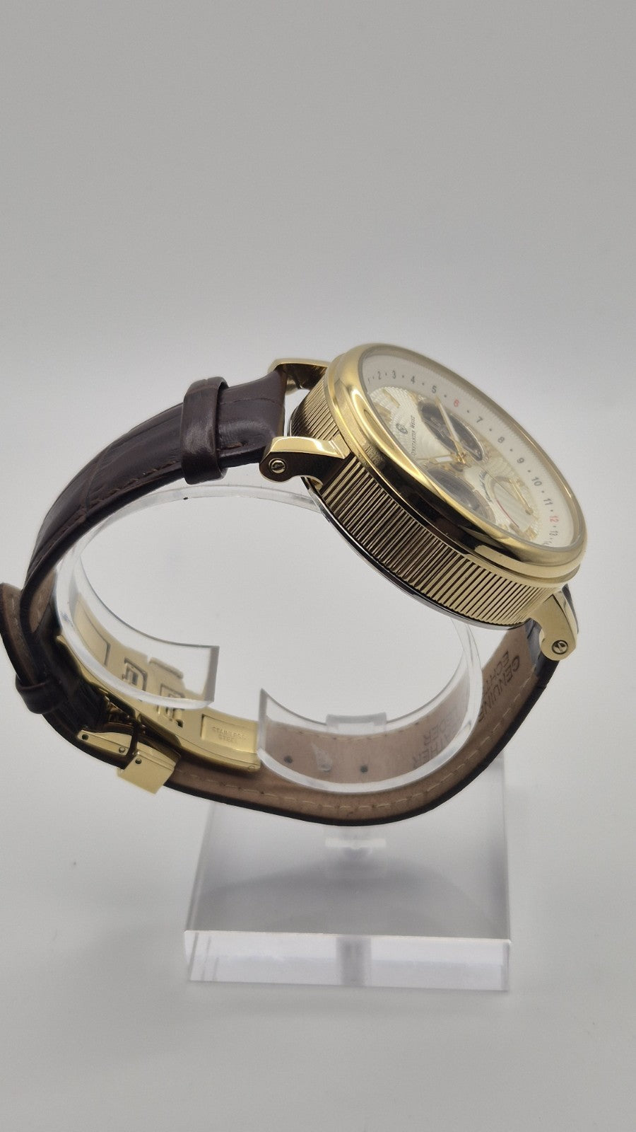CONSTANTIN WEISZ LIMITED EDITION WRIST WATCH FEATURING A A GOLD PLATED CASE WITH3