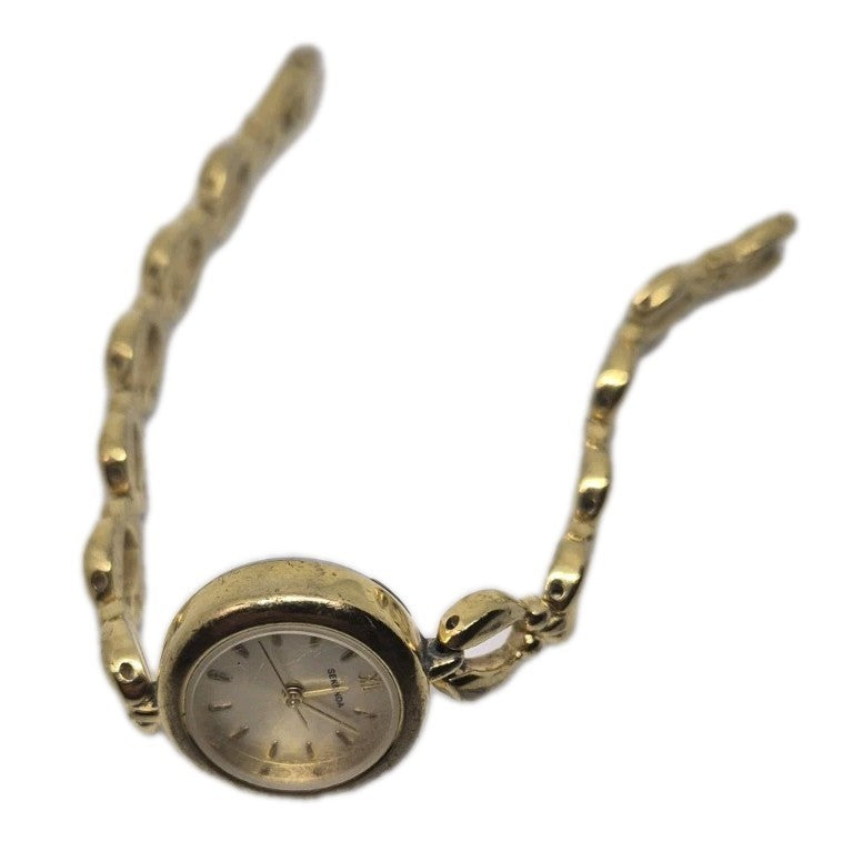 Sekonda women's goldtoned analog watch.8
