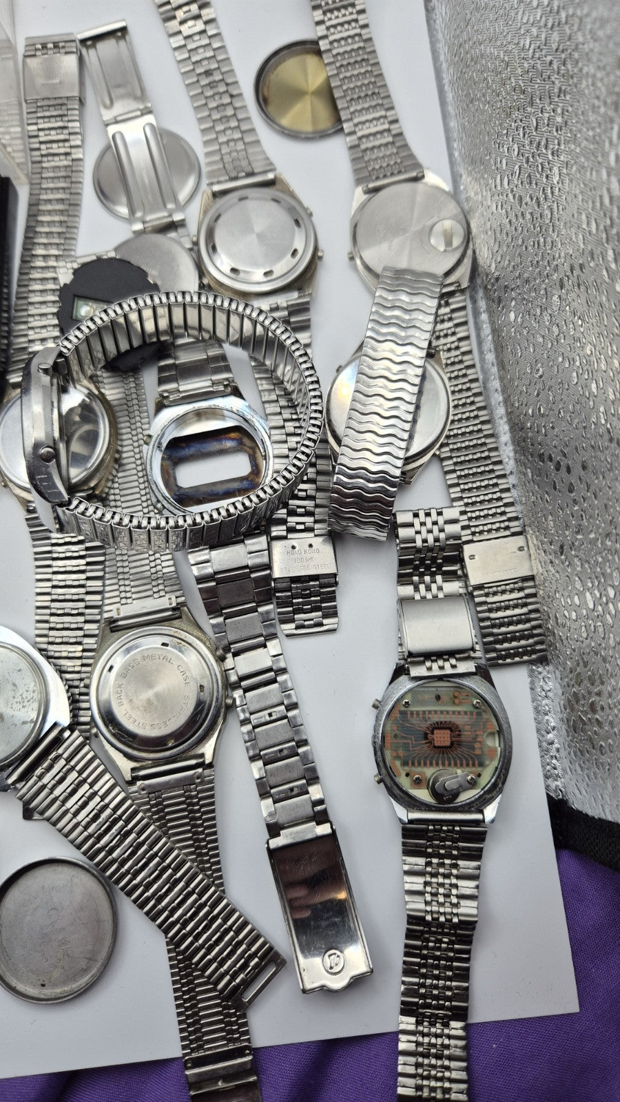 vintage digital watch joblot spares18
