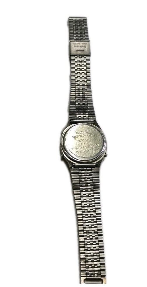 Vintage Men's LCD Quartz Beltime Watch Co. LTD 1980's Working Good Condition 4