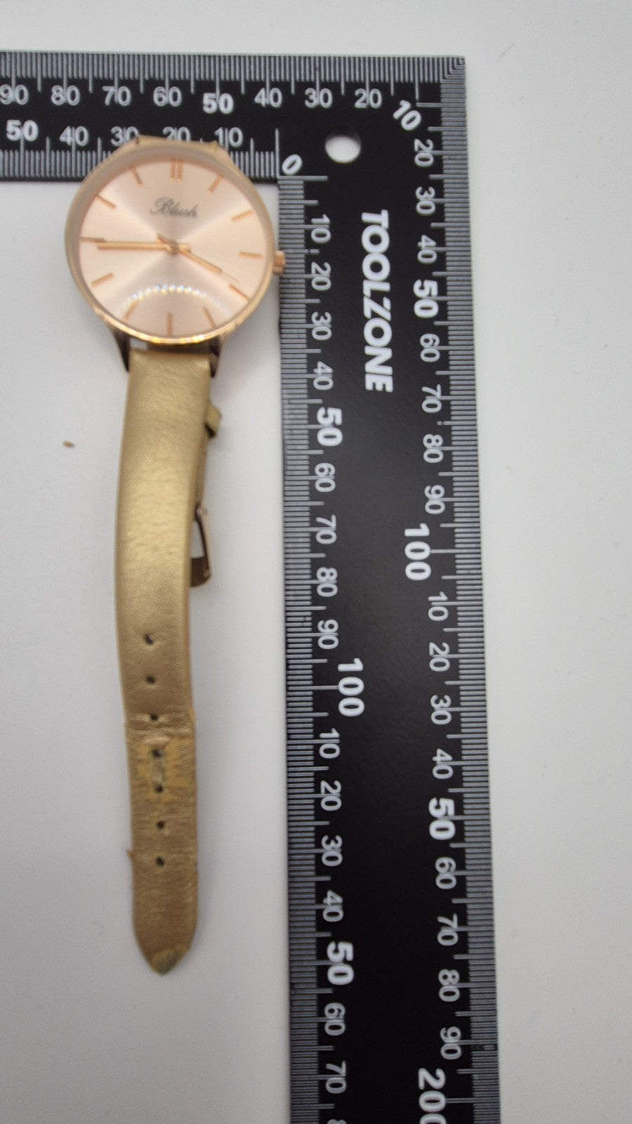 BLUSH LADIES QUARTZ WATCH Rose gold face and gold strap16