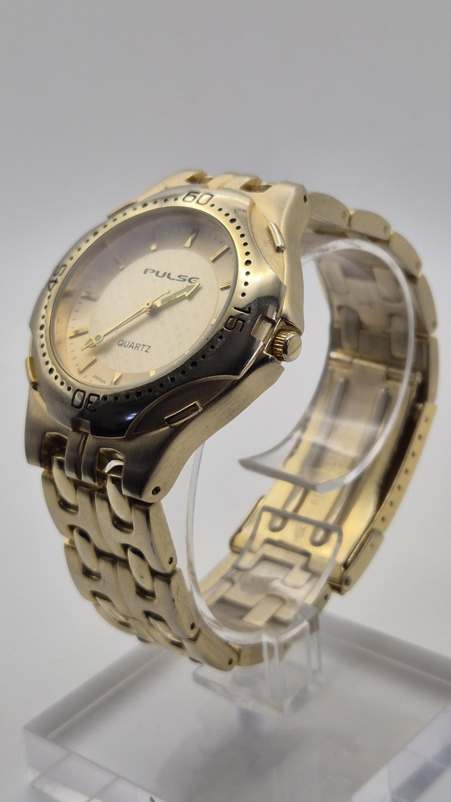 gold-toned Pulse brand watch10