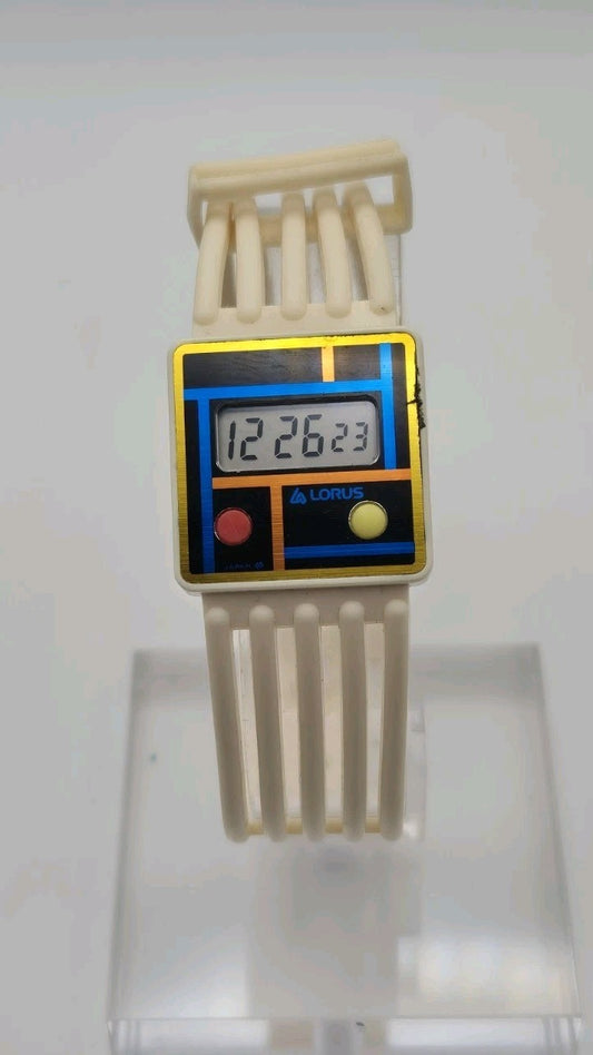 Lorus RLZ001 digital watch 1980s Rare0