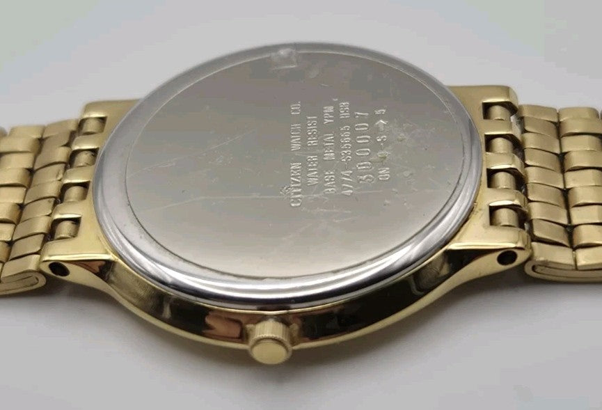 Vintage Citizen Dress Watch 4774-S35665 HSB17