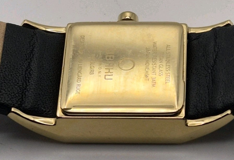 Obaku Harmony quartz Ladies wristwatch Model V113LGIRB With a gold tone...13