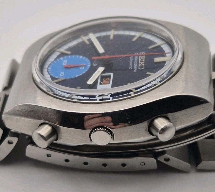Seiko - Chronograph, ref. 6139-8020 Blue Eye10